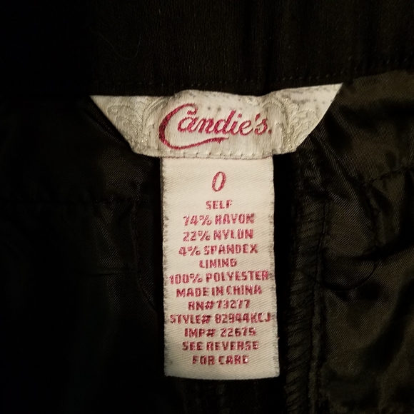 Candie's Black Trousers - Picture 4 of 5